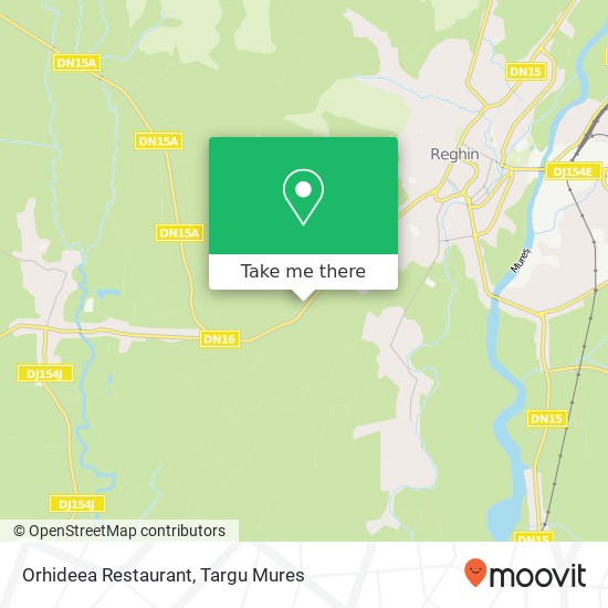 Orhideea Restaurant map