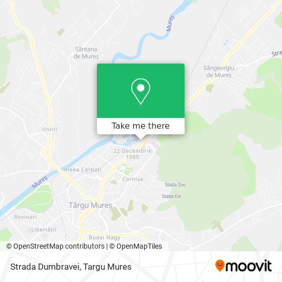 Strada Dumbravei map