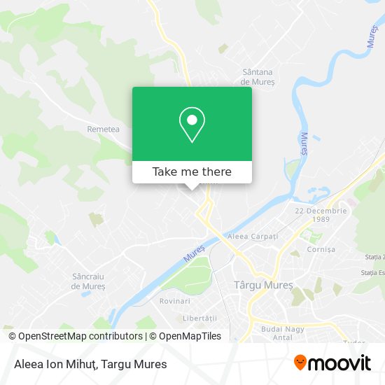 Aleea Ion Mihuţ map