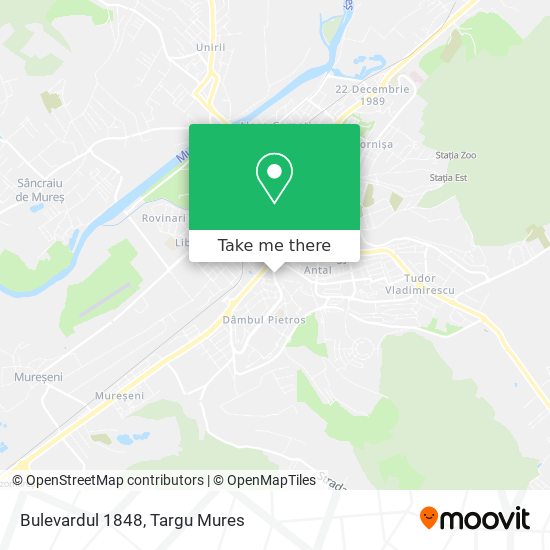 Bulevardul 1848 map