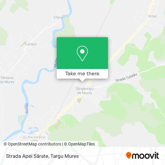 Strada Apei Sărate map