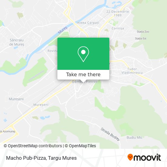 Macho Pub-Pizza map