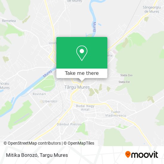 Mitika Borozó map