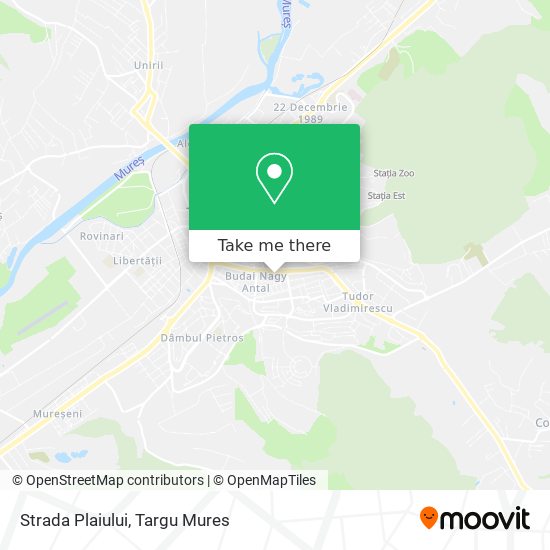 Strada Plaiului map
