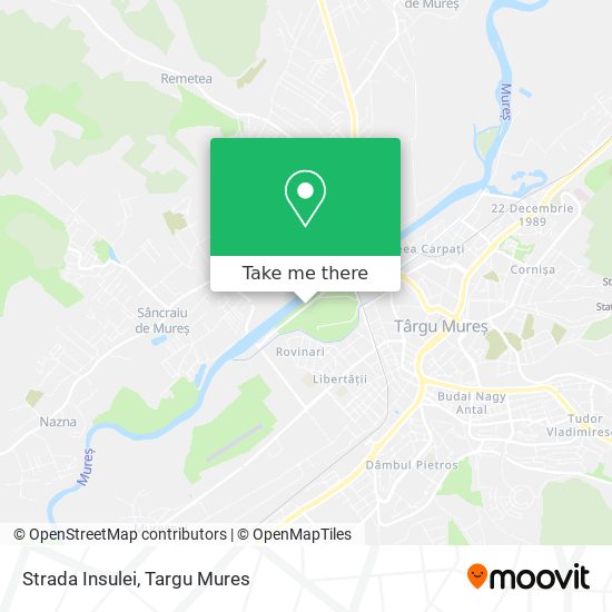 Strada Insulei map
