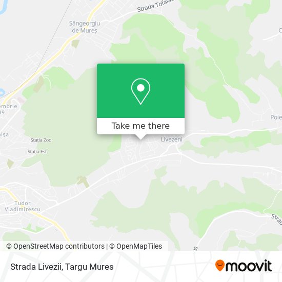 Strada Livezii map