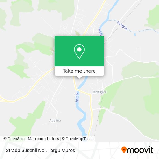 Strada Susenii Noi map
