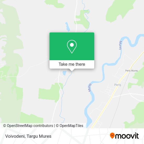 Voivodeni map
