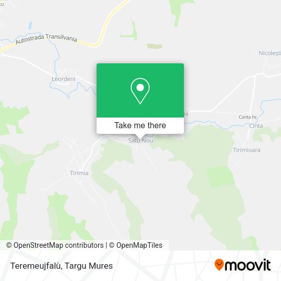 Teremeujfalù map