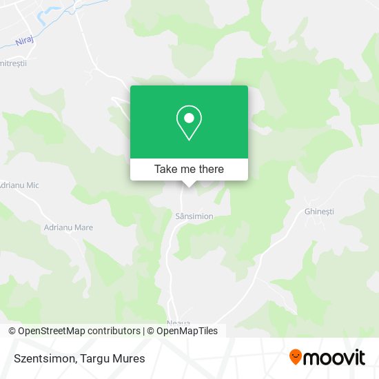 Szentsimon map