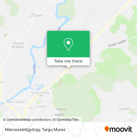 Marosszentgyörgy map