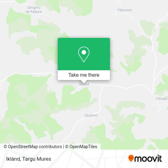 Iklànd map