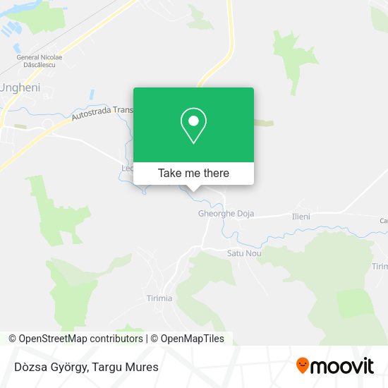 Dòzsa György map