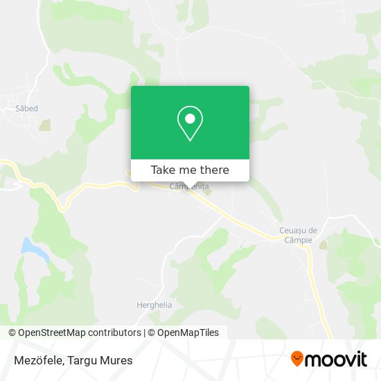 Mezöfele map