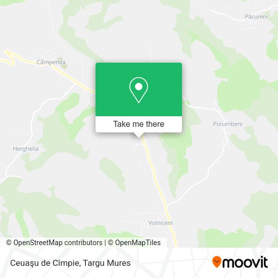 Ceuaşu de Cîmpie map