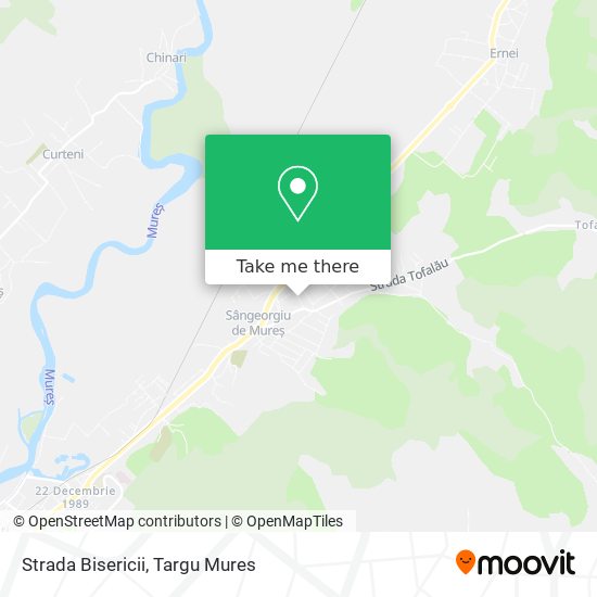 Strada Bisericii map