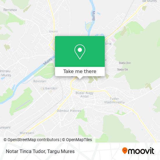 Notar Tinca Tudor map