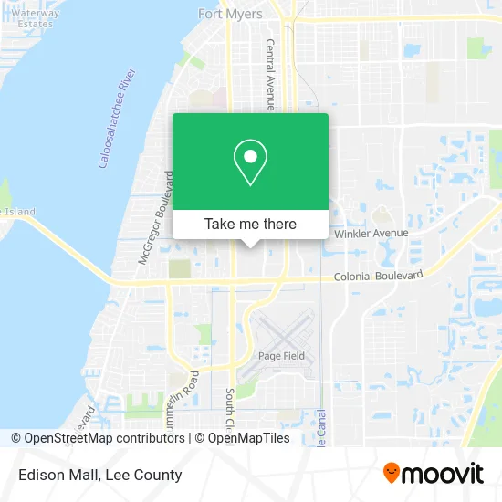 Edison Mall map