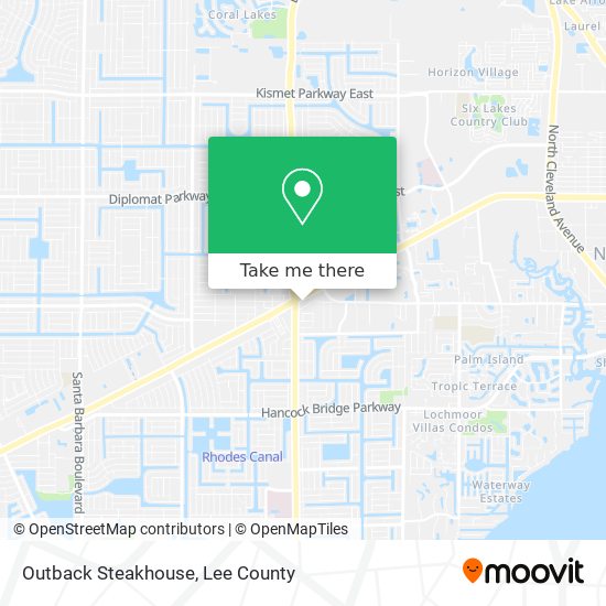 Outback Steakhouse map