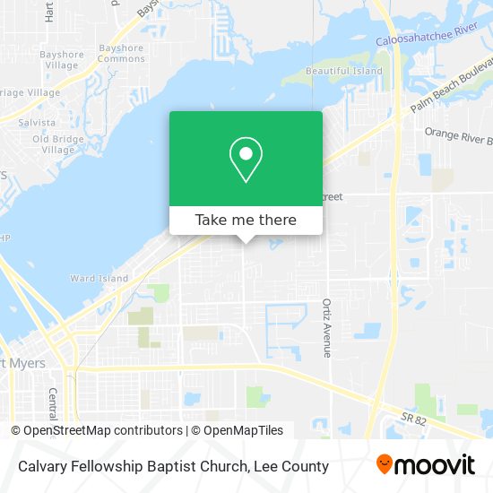Calvary Fellowship Baptist Church map