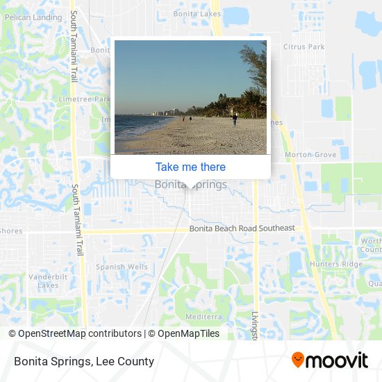 Bonita Springs map