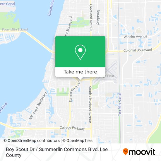 Mapa de Boy Scout Dr / Summerlin Commons Blvd