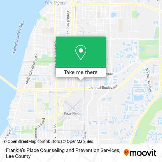 Mapa de Frankie's Place Counseling and Prevention Services