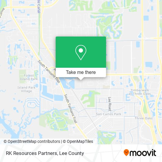 RK Resources Partners map