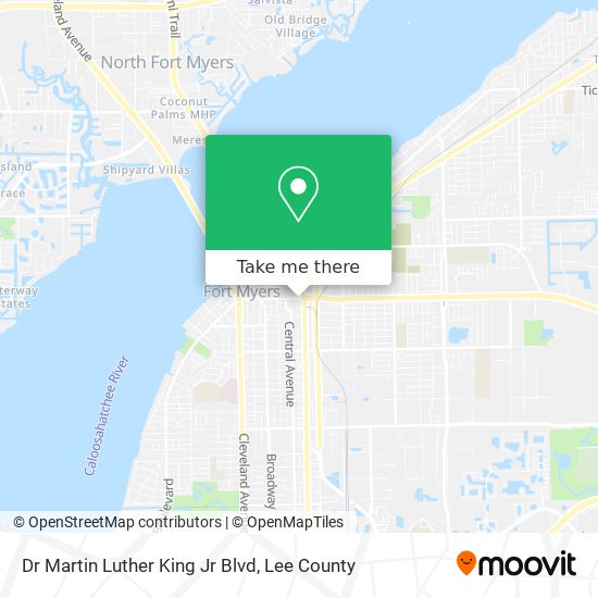 Dr Martin Luther King Jr Blvd map