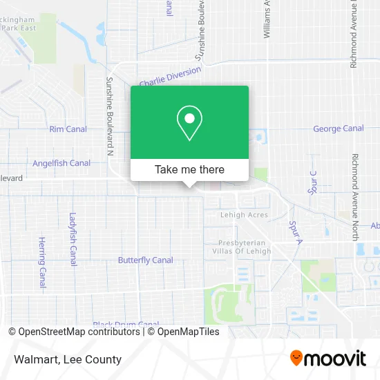 Walmart map