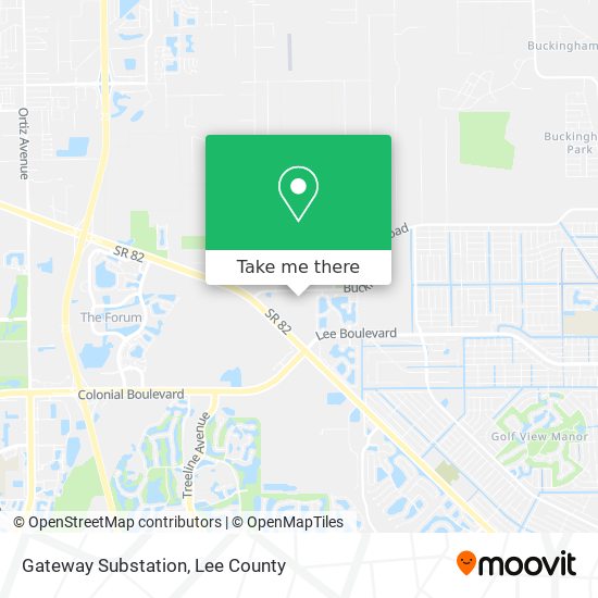 Gateway Substation map
