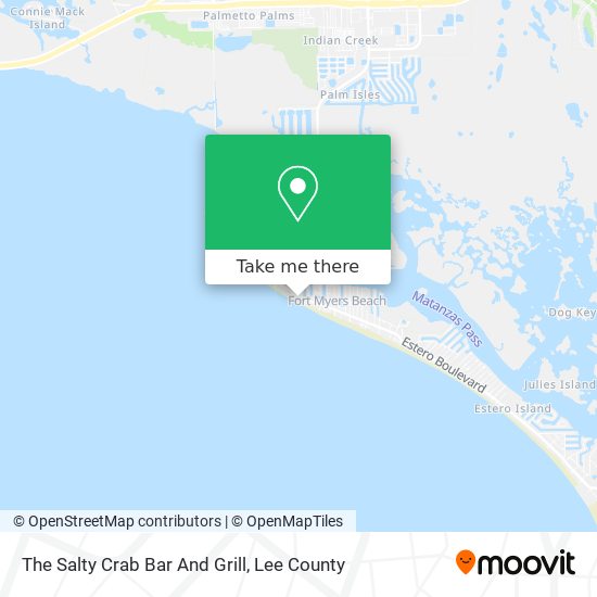 Mapa de The Salty Crab Bar And Grill