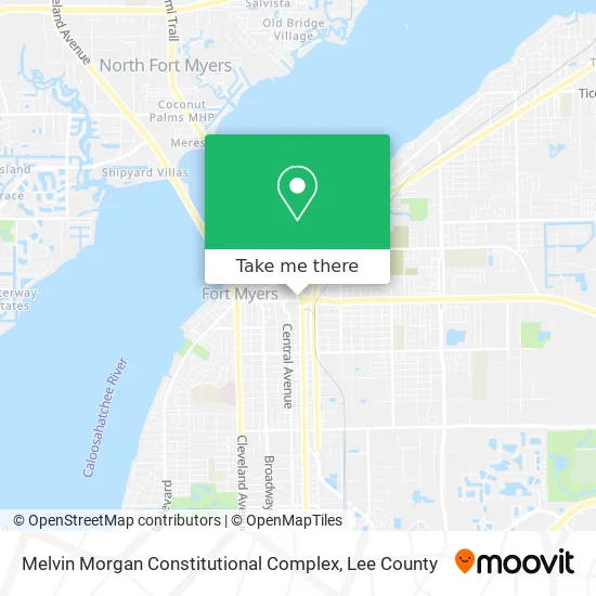 Mapa de Melvin Morgan Constitutional Complex