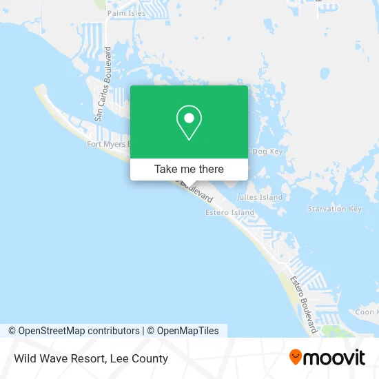 Wild Wave Resort map