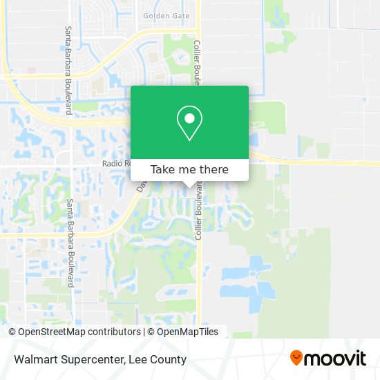 Walmart Supercenter map