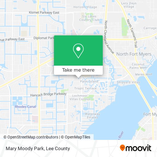 Mapa de Mary Moody Park