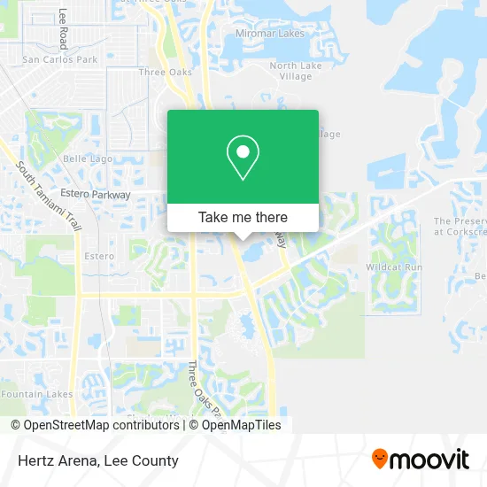 Hertz Arena map