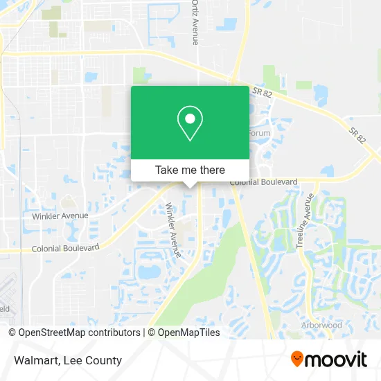 Walmart map