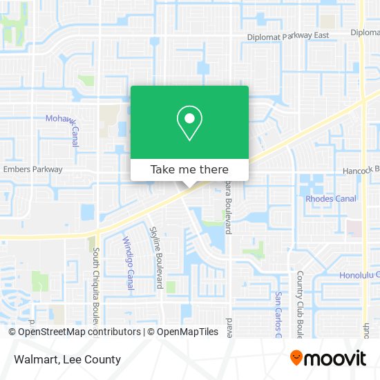 Walmart map