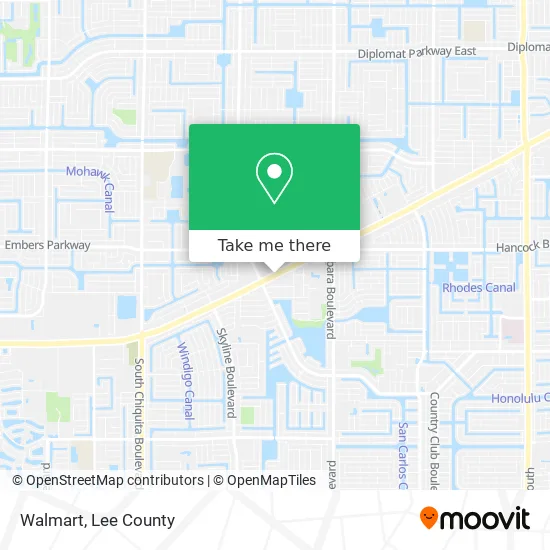 Walmart map