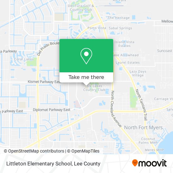 Mapa de Littleton Elementary School