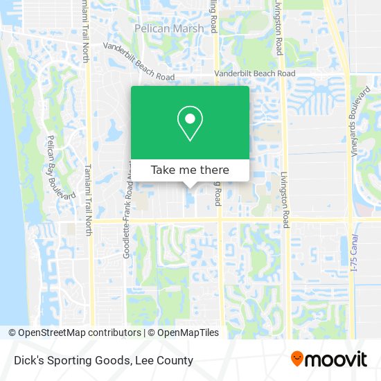 Dick's Sporting Goods map