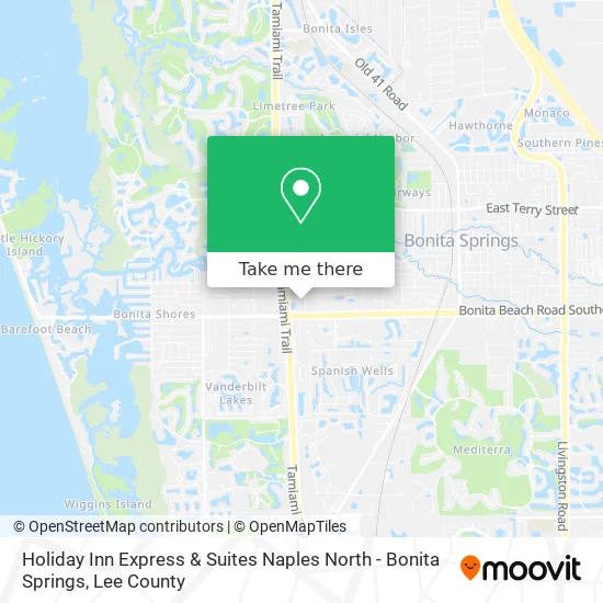 Holiday Inn Express & Suites Naples North - Bonita Springs map