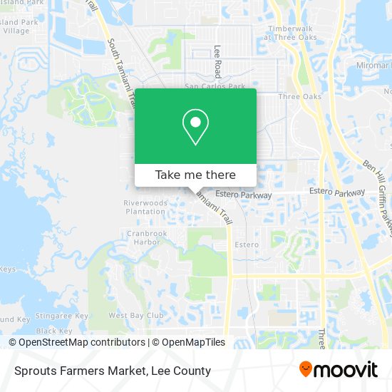 Sprouts Farmers Market map