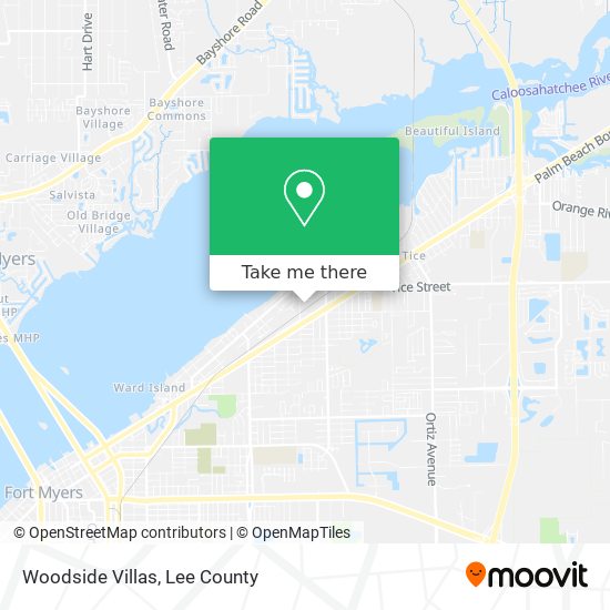 Mapa de Woodside Villas