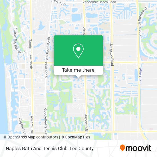 Naples Bath And Tennis Club map