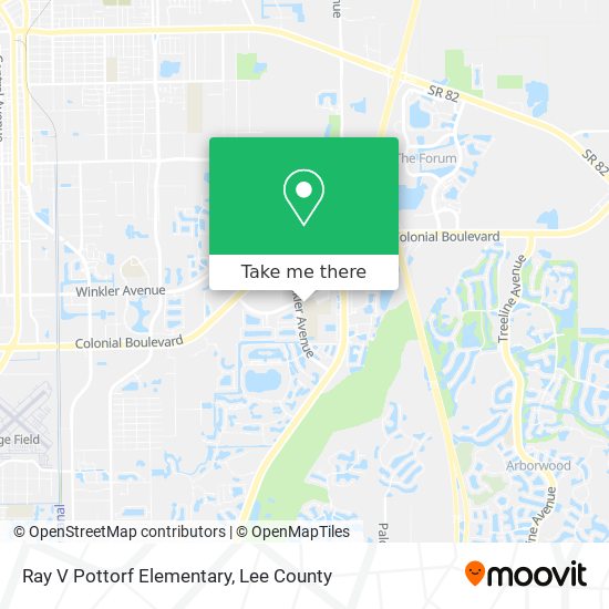Ray V Pottorf Elementary map