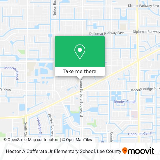 Hector A Cafferata Jr Elementary School map