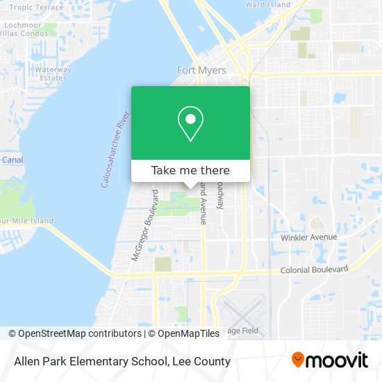 Mapa de Allen Park Elementary School