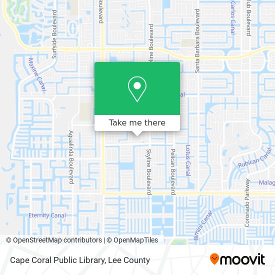 How to get to Cape Coral Public Library by Bus?